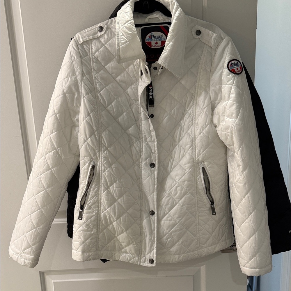Pajar Ivory Quilted Ski Jacket
